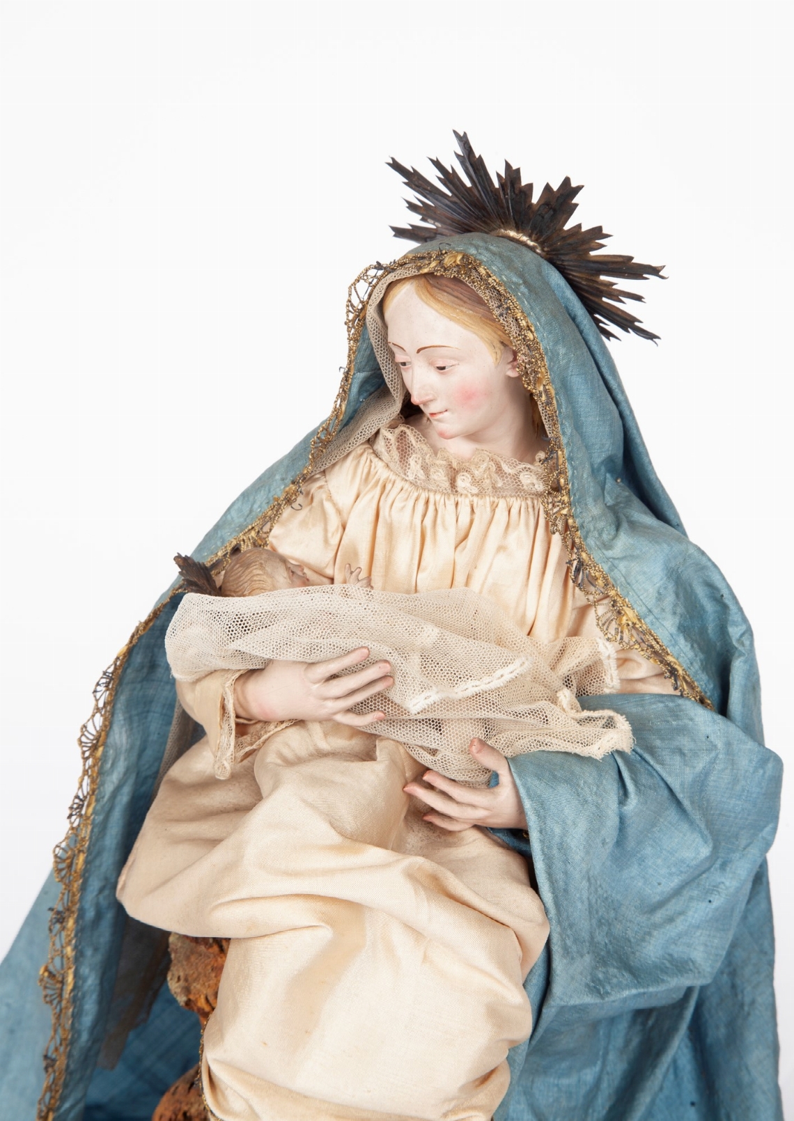 Dalla Collezione Antonio Latini e Altre Provenienze Antichi Pastori da Presepe, Accessori e Libri...
