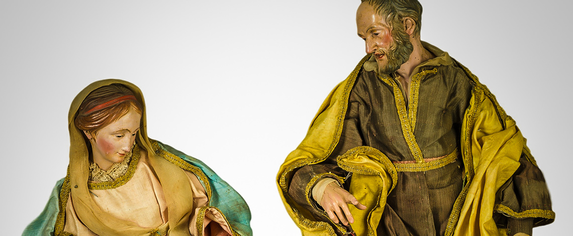 Neapolitan nativity scene of the 18th century