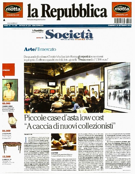 Republic. small, low-cost auction houses